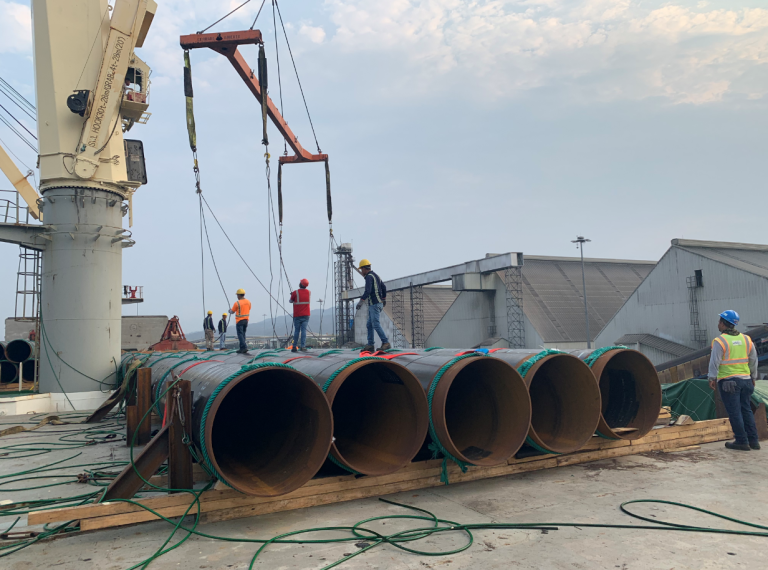 ERW piling pipe ERW Steel Pipe Pile Welded ERW for Structure Well