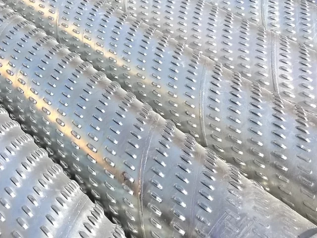 Galvanized Bridge Slot Screen Pipe