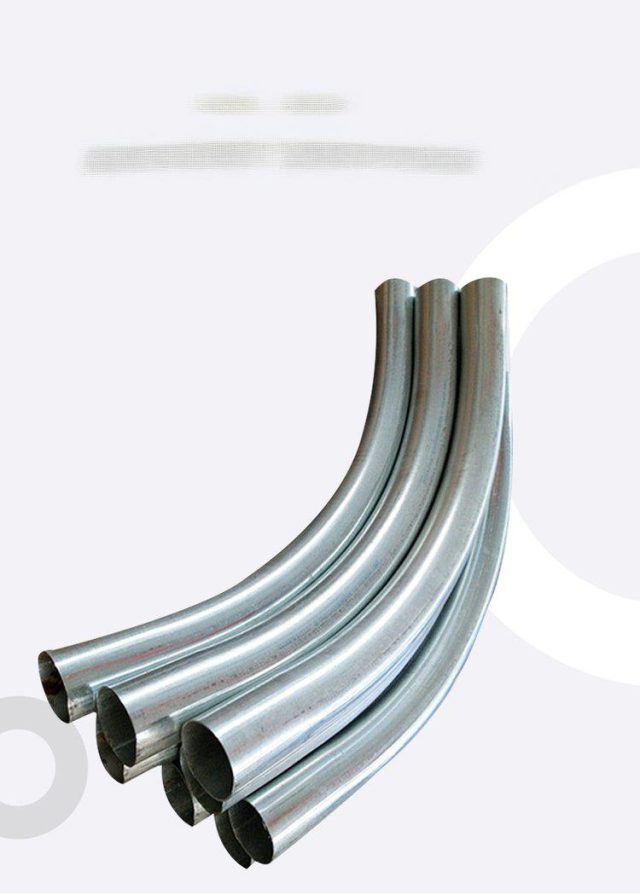 Galvanized Steel Bending Pipe for Structural Space Frame Pipe Truss