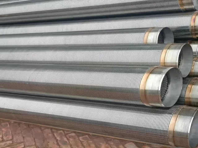 SS304L Johnson Vee Wire Screen Pipes in Sand Control