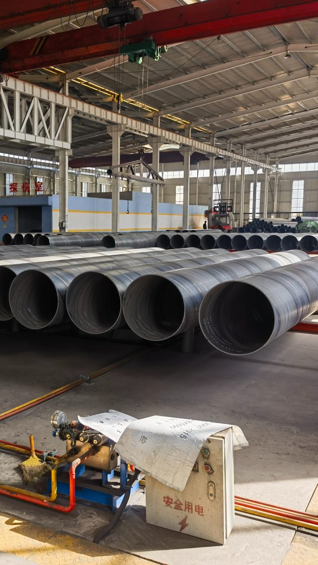 SSAW Spiral Welded Structure Steel Pipe Piles